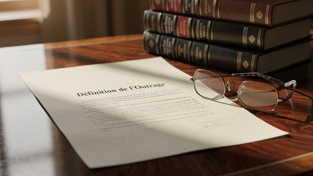 Outrage définition : une notion clé du droit pénal français